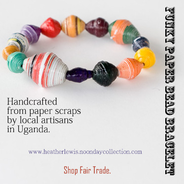 paper bead bracelet edited
